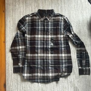 Slim fit untucked banana republic mens shirt